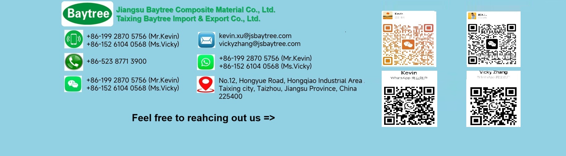 map - Jiangsu Baytree Composite Material Co., Ltd.